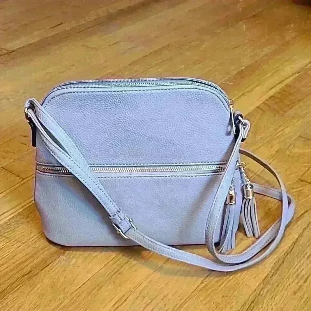 Everyday Nude Crossbody Purse — Lightweight & Versatile